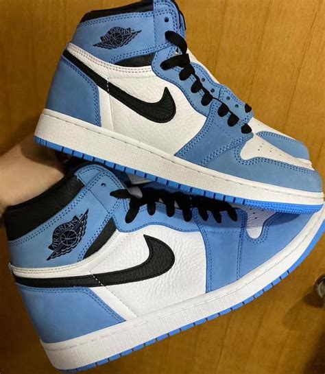 light blue and white air jordans